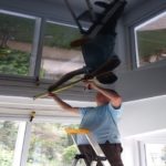 tiles suspended vinyl membrane stretchceilingmiami